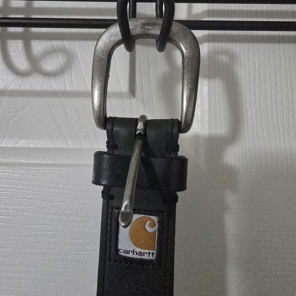 Carhartt Black Leather Belt for Women